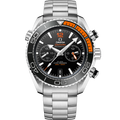 Omega Seamaster Planet Ocean 600M Co-Axial 45.5 Master Chronometer Chronograph Stainless Steel / Orange / Bracelet — Ref. 215.30.46.51.01.002