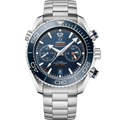 Omega Seamaster Planet Ocean 600M Co-Axial 45.5 Master Chronometer Chronograph Stainless Steel / Blue / Bracelet — Ref. 215.30.46.51.03.001