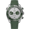 Omega Seamaster Planet Ocean 600M Co-Axial 45.5 Master Chronometer Chronograph Stainless Steel / Silver / Rubber — Ref. 215.32.46.51.06.001