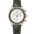 Omega Speedmaster Co-Axial 38 Stainless Steel / Yellow Gold / Silver — Ref. 324.23.38.50.02.001