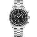 Omega Speedmaster Co-Axial 38 Stainless Steel / Black / Bracelet — Ref. 324.30.38.50.01.001