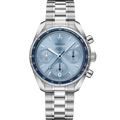 Omega Speedmaster Co-Axial 38 Stainless Steel / Blue / Bracelet — Ref. 324.30.38.50.03.001