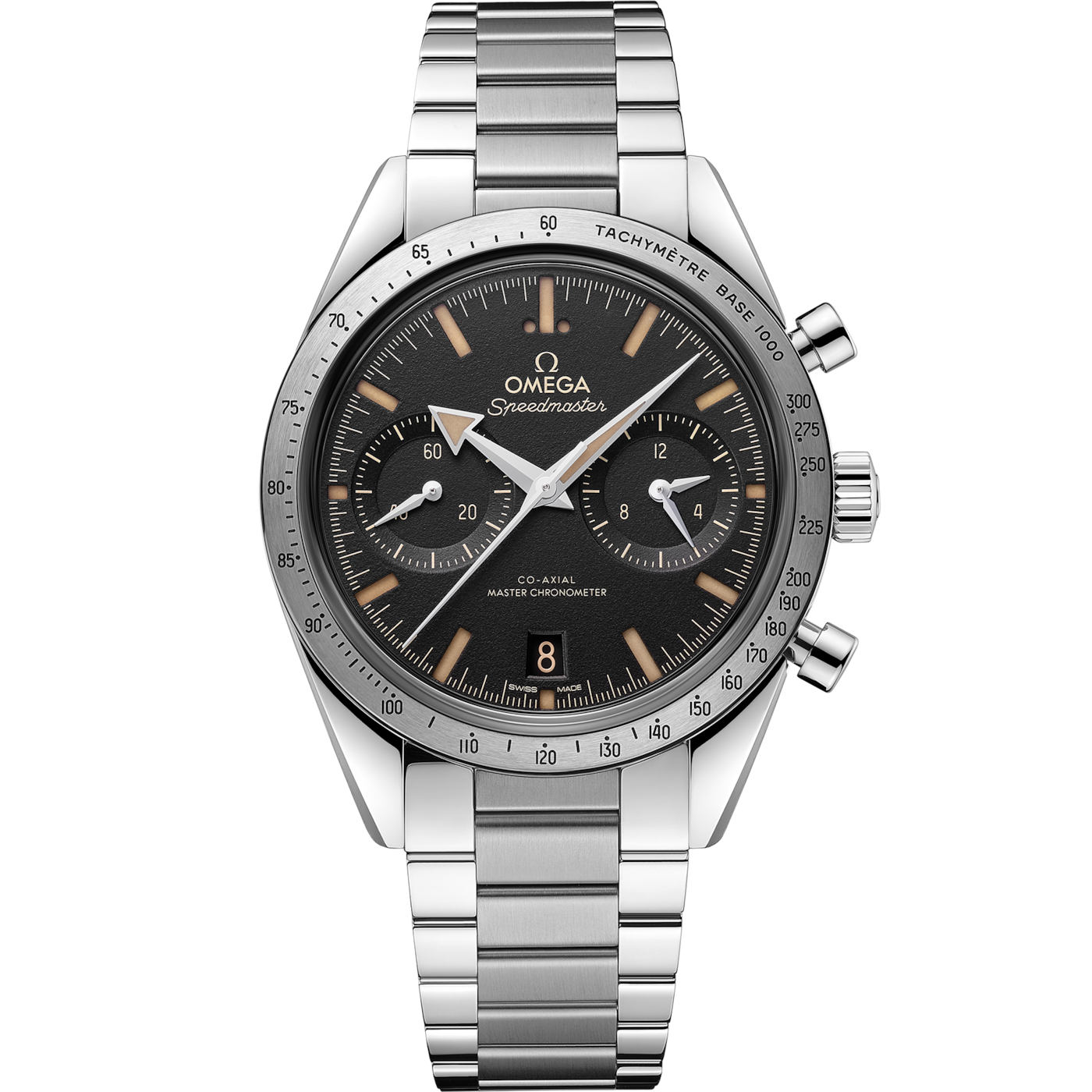 Omega Speedmaster 57 Master Chronometer 40.5 Stainless Steel / Black / Bracelet — Ref. 332.10.41.51.01.001
