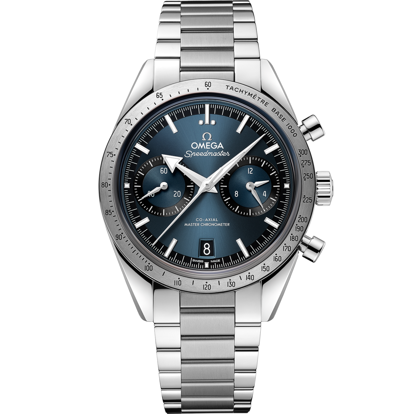 Omega Speedmaster 57 Master Chronometer 40.5 Stainless Steel / Blue / Bracelet — Ref. 332.10.41.51.03.001