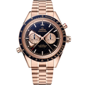 Omega Speedmaster Chrono Chime Co-Axial Master Chronometer Chronograph Sedna Gold / Aventurine — Ref. 522.50.45.52.03.001