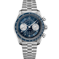 Omega Speedmaster Chronoscope Master Chronometer Stainless Steel / Blue / Bracelet — Ref. 329.30.43.51.03.001