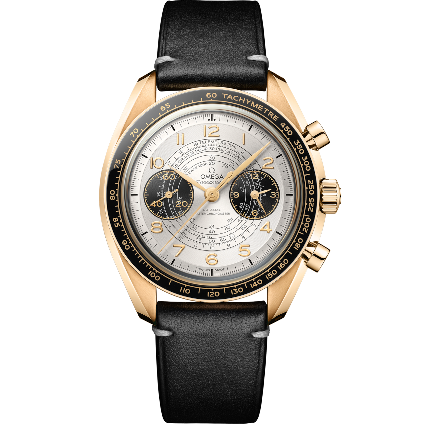 Omega Speedmaster Chronoscope Master Chronometer Olympic Games Paris 2024 Moonshine Gold / Silver — Ref. 522.62.43.51.02.001