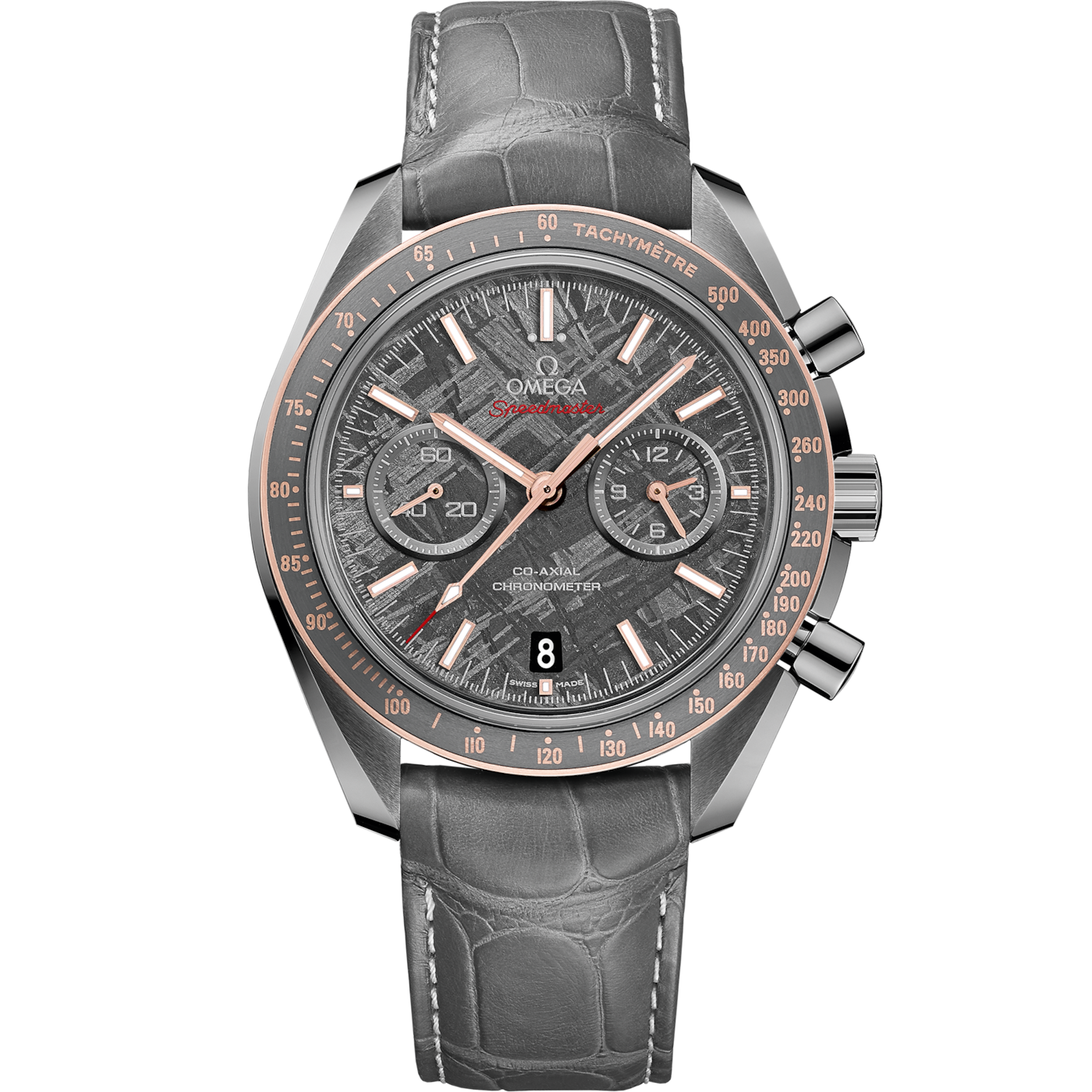 Omega Speedmaster Moonwatch Co-Axial Grey Side of the Moon Meteorite — Ref. 311.63.44.51.99.001