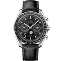 Omega Speedmaster Moonphase Chronograph Master Chronometer Stainless Steel / Black — Ref. 304.33.44.52.01.001