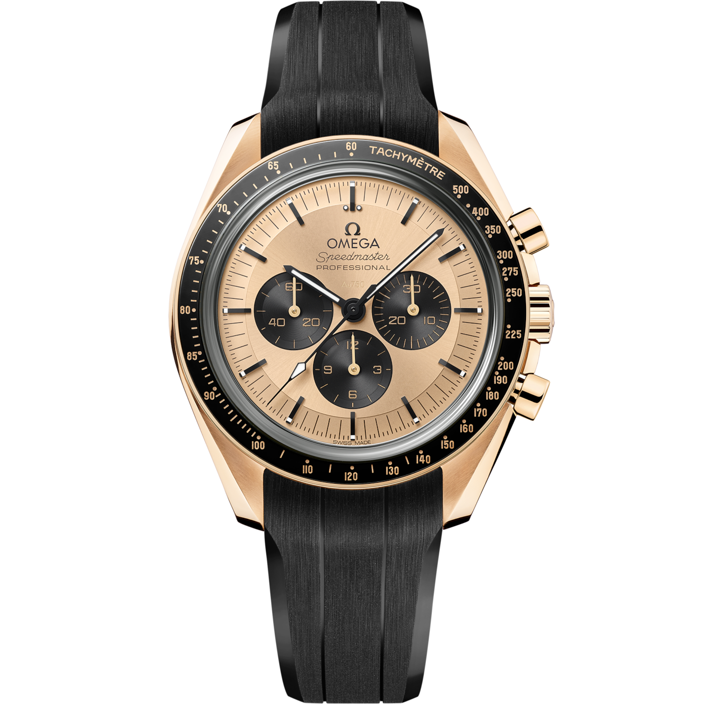 Omega Speedmaster Professional Moonwatch 3861 Moonshine Gold / Moonshine Gold — Ref. 310.62.42.50.99.001
