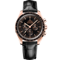 Omega Speedmaster Professional Moonwatch 3861 Sedna Gold / Black / Alligator — Ref. 310.63.42.50.01.001