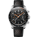 Omega Speedmaster Racing Master Co-Axial Stainless Steel / Black / Orange / Strap — Ref. 329.32.44.51.01.001