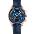 Omega Speedmaster Racing Master Co-Axial / Sedna / Blue / Alligator — Ref. 329.53.44.51.03.001