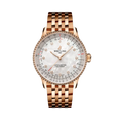 Breitling Navitimer Automatic 36 Small scale traceable 18K red gold - Mother-of-pearl — Ref. R17327211A1R1