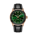 Breitling Navitimer GMT 41 Automatic Red Gold / Green — Ref. R32310251L1P1