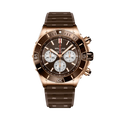 Breitling Super Chronomat B01 44 Red Gold / Brown / Rubber Rouleaux — Ref. RB0136E31Q1S1