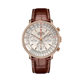 Breitling Navitimer B01 Chronograph 41 18k red gold (gem-set) - Cream — Ref. RB0139631G1P1