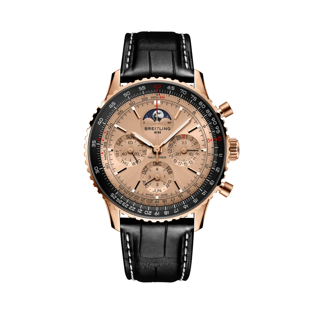 Breitling Navitimer B19 Chronograph 43 Perpetual Calendar 140th Anniversary — Ref. RB19101A1H1P1