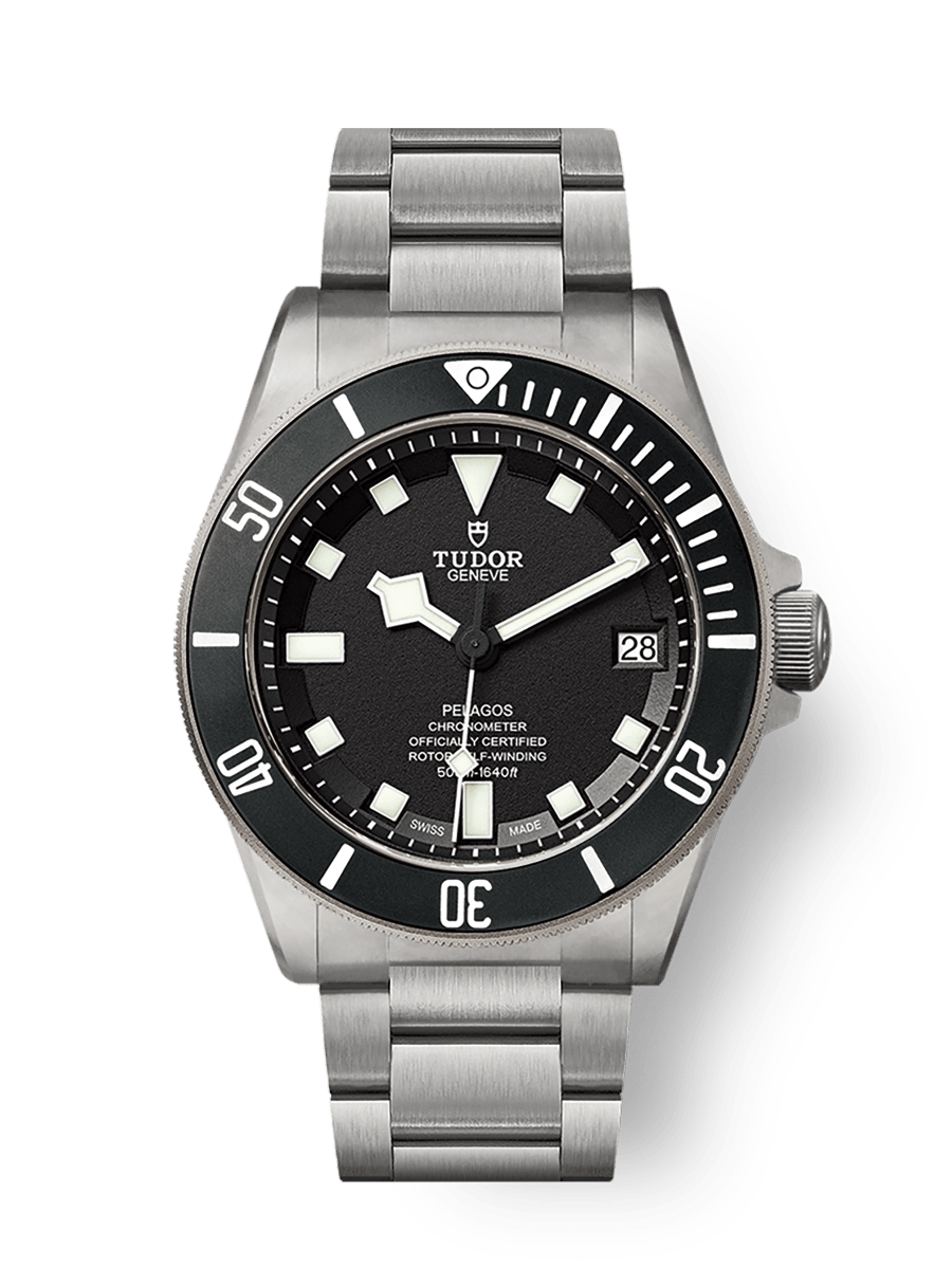 Tudor Pelagos Titanium / Black / Bracelet — Ref. 25600TN