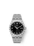 Tudor Royal Date 28 Stainless Steel / Black - Diamond — Ref. 28300