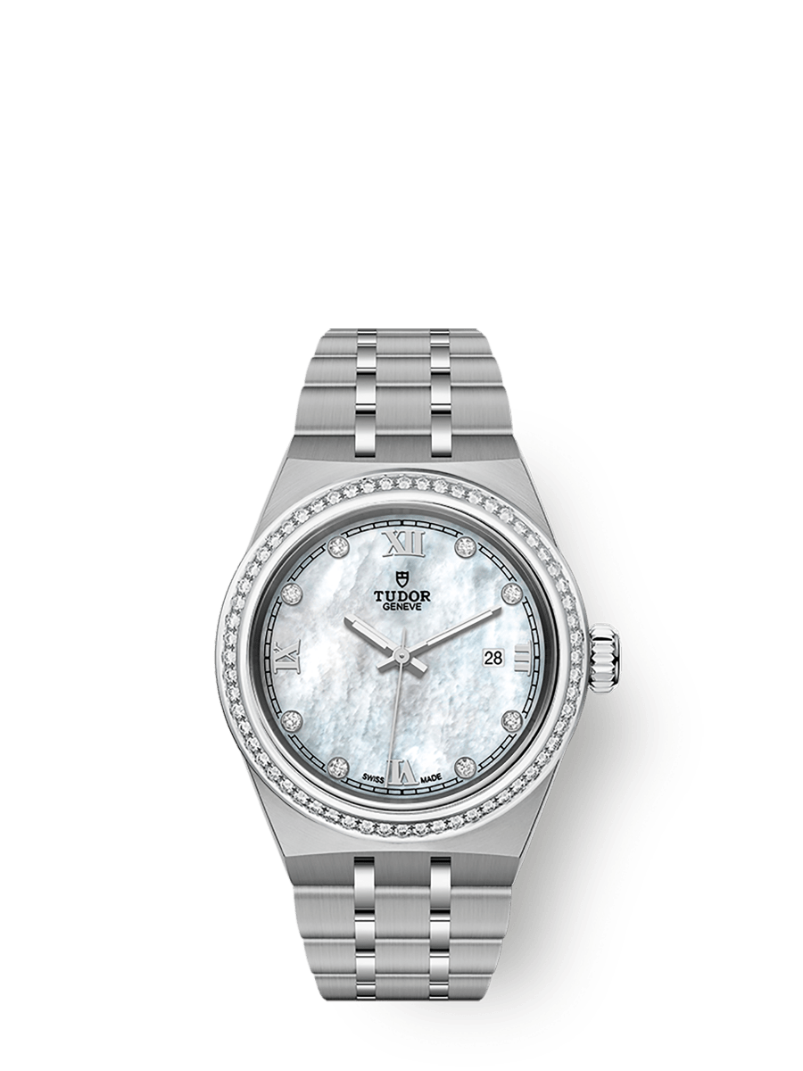 Tudor Royal Date 28 Stainless Steel - Diamond / MOP — Ref. 28320