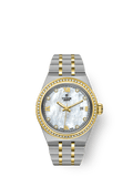 Tudor Royal Date 28 Stainless Steel / Yellow Gold - Diamond / MOP — Ref. 28323