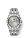 Tudor Royal Date 34 Stainless Steel / Silver - Roman — Ref. 28400