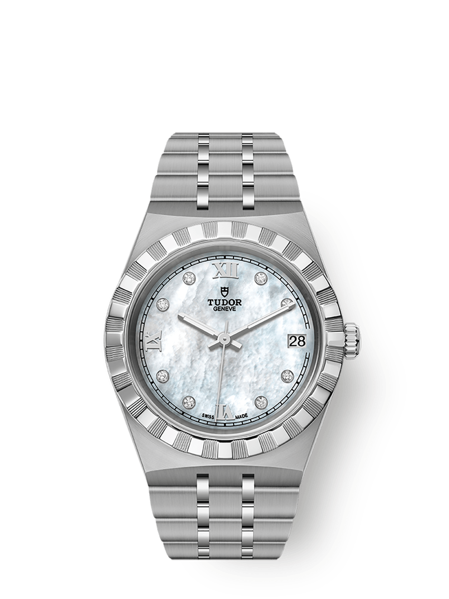 Tudor Royal Date 34 Stainless Steel / MOP — Ref. 28400