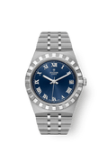 Tudor Royal Date 34 Stainless Steel / Blue - Roman — Ref. 28400