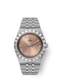 Tudor Royal Date 34 Stainless Steel / Salmon - Roman — Ref. 28400