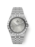 Tudor Royal Date 38 Stainless Steel / Silver - Roman — Ref. 28500