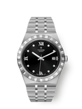 Tudor Royal Date 38 Stainless Steel / Black - Diamond — Ref. 28500