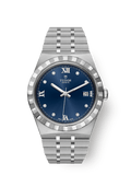 Tudor Royal Date 38 Stainless Steel / Blue - Diamond — Ref. 28500