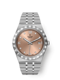 Tudor Royal Date 38 Stainless Steel / Salmon - Diamond — Ref. 28500