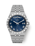 Tudor Royal Day-Date 41 Stainless Steel / Blue - Roman — Ref. 28600