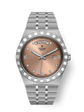 Tudor Royal Day-Date 41 Stainless Steel / Salmon - Diamond — Ref. 28600