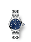 Tudor Clair de Rose 26 Stainless Steel / Blue-Diamond / Bracelet — Ref. 35200