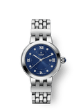 Tudor Clair de Rose 30 Stainless Steel / Blue - Diamond / Bracelet — Ref. 35500