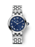 Tudor Clair de Rose 34 Stainless Steel / Blue / Bracelet — Ref. 35800