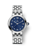 Tudor Clair de Rose 34 Stainless Steel / Blue-Diamond / Bracelet — Ref. 35800