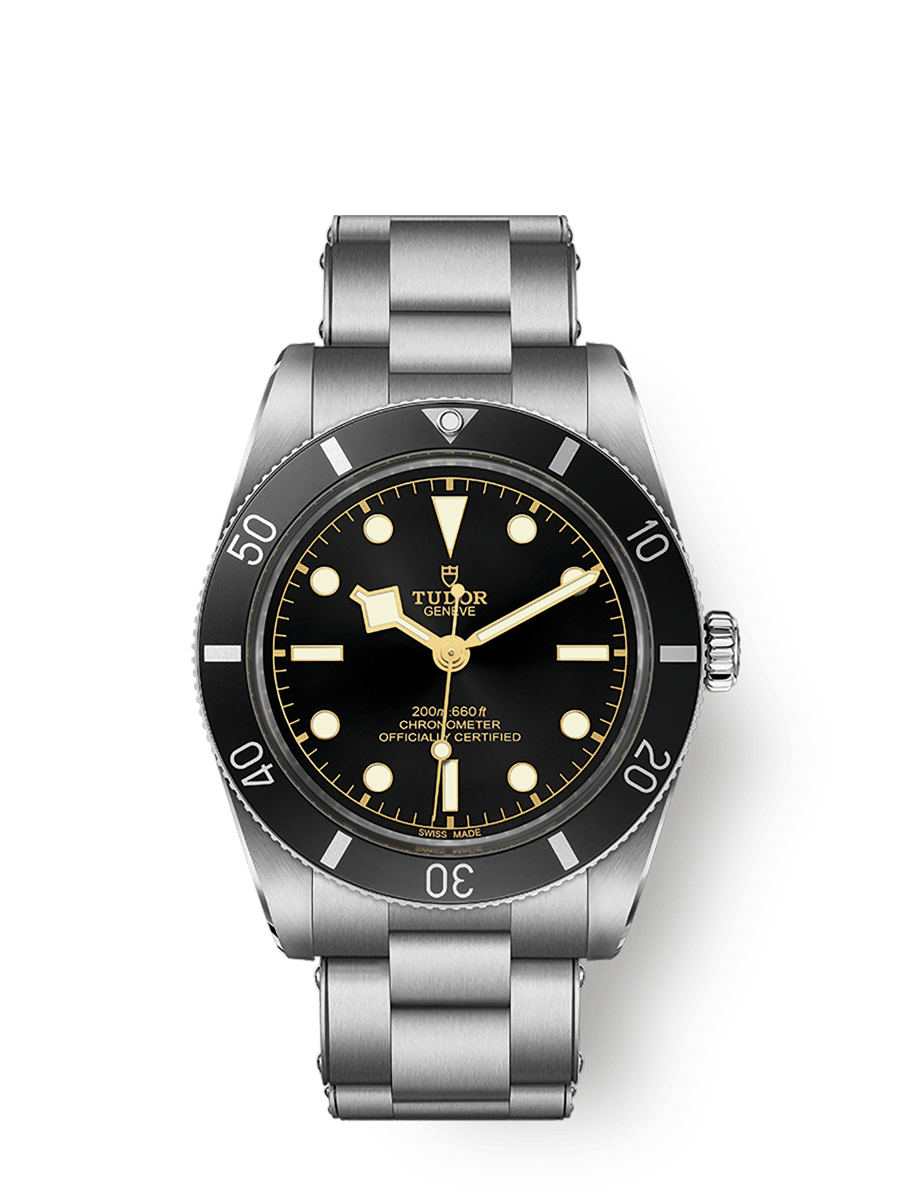 Tudor Black Bay Fifty-Four Stainless Steel / Black / Bracelet — Ref. 79000N