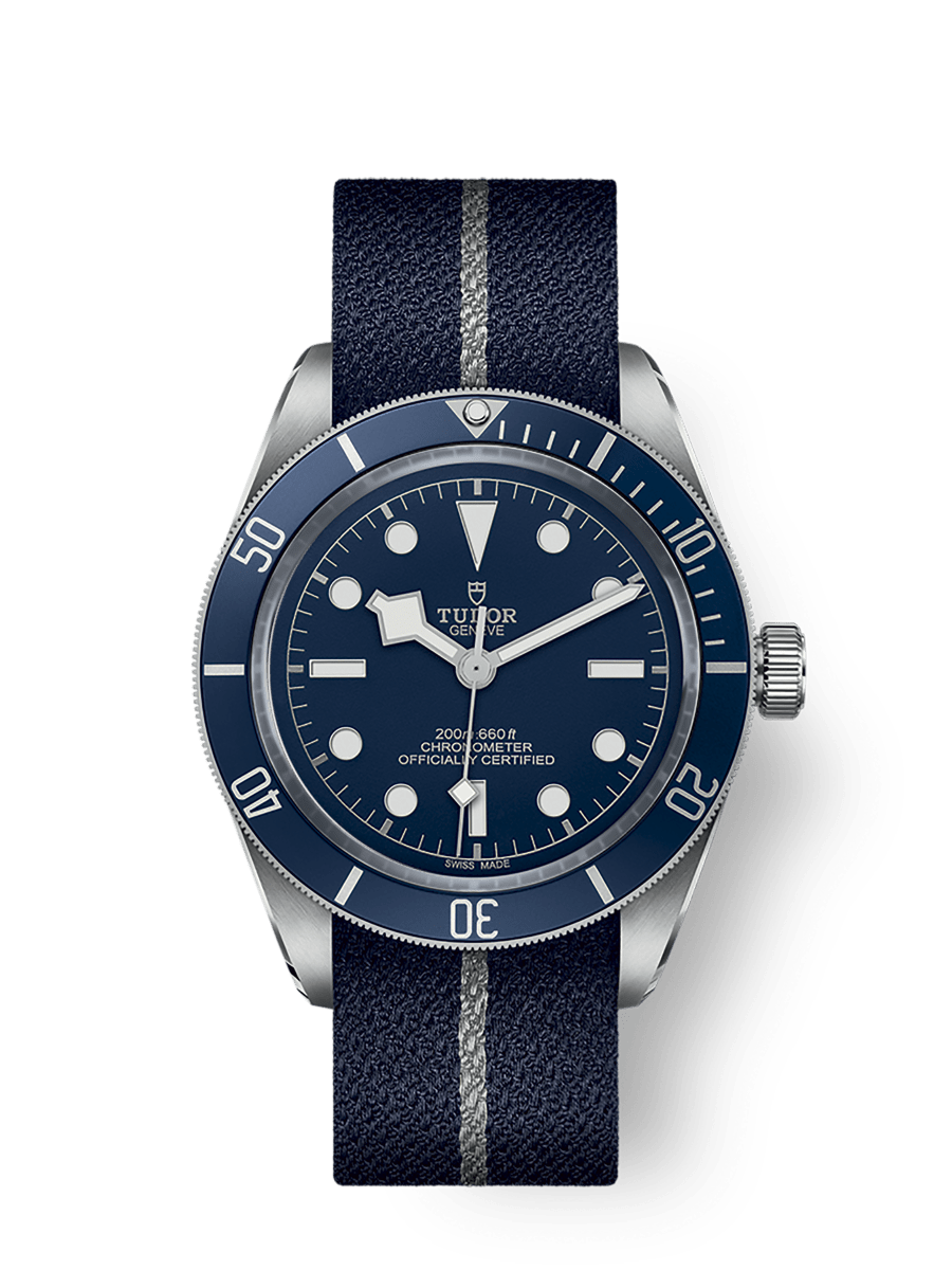 Tudor Black Bay Fifty-Eight Stainless Steel / Navy Blue / Fabric — Ref. 79030B