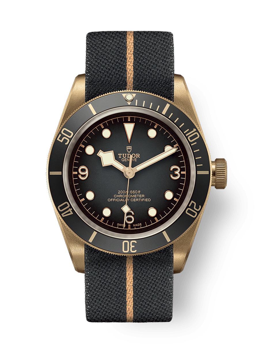 Tudor Heritage Black Bay Bronze / Slate / Textile — Ref. 79250BA