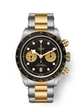 Tudor Heritage Black Bay Chronograph S&G / Black / Bracelet — Ref. 79363N