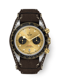Tudor Heritage Black Bay Chronograph S&G / Champagne / Textile — Ref. 79363N