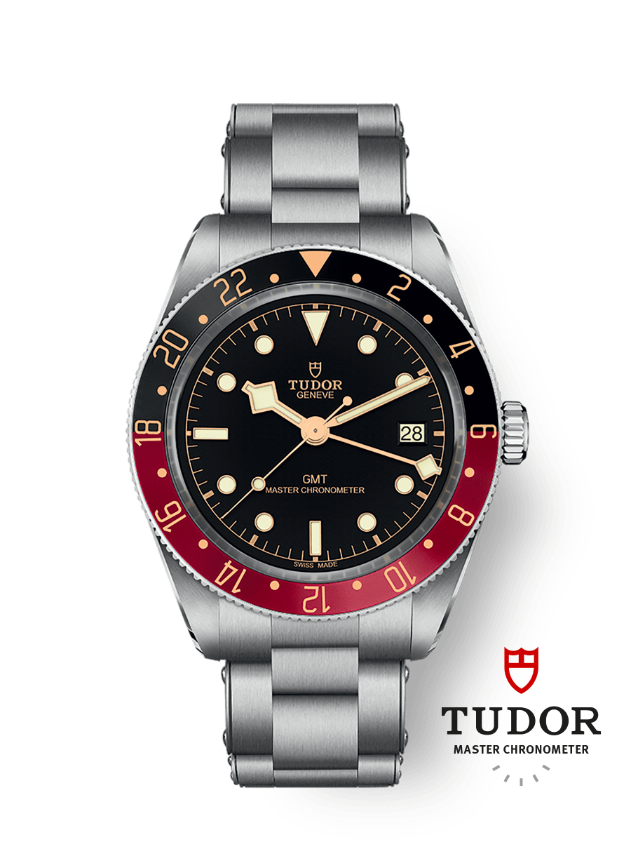 Tudor Black Bay 58 GMT Stainless Steel / Black / Bracelet — Ref. 7939G1A0NRU