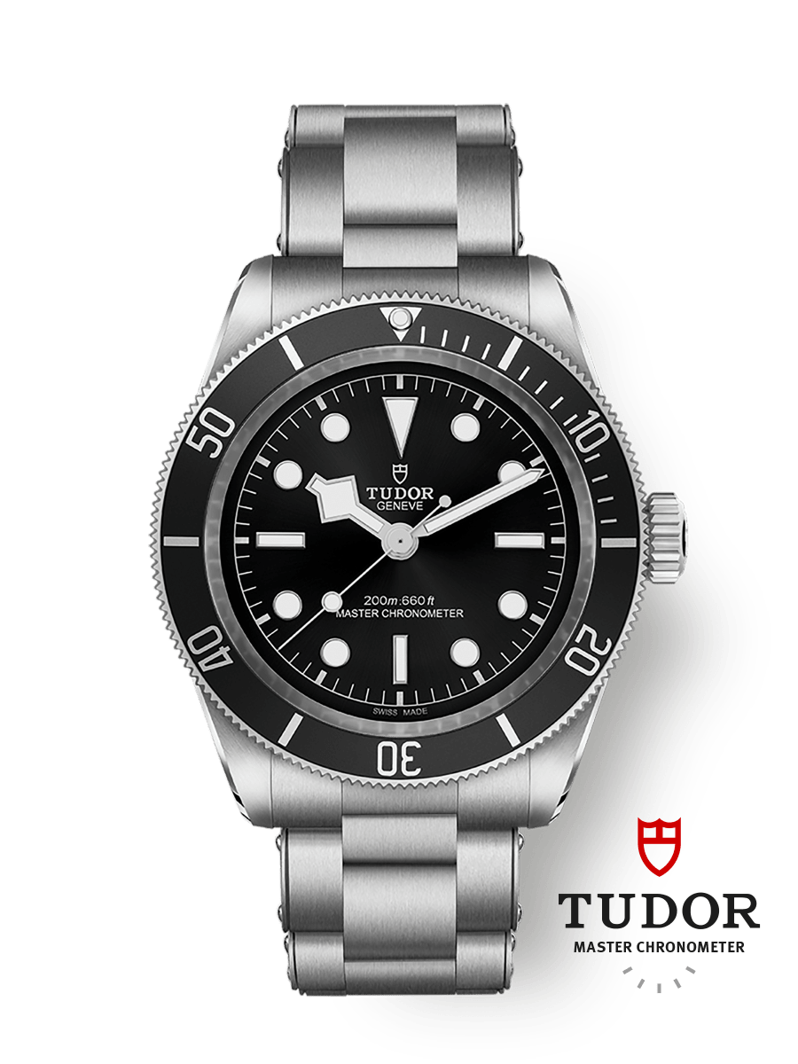 Tudor Black Bay Master Chronometer Stainless Steel - Black / Black / Oyster — Ref. 7941A1A0NU