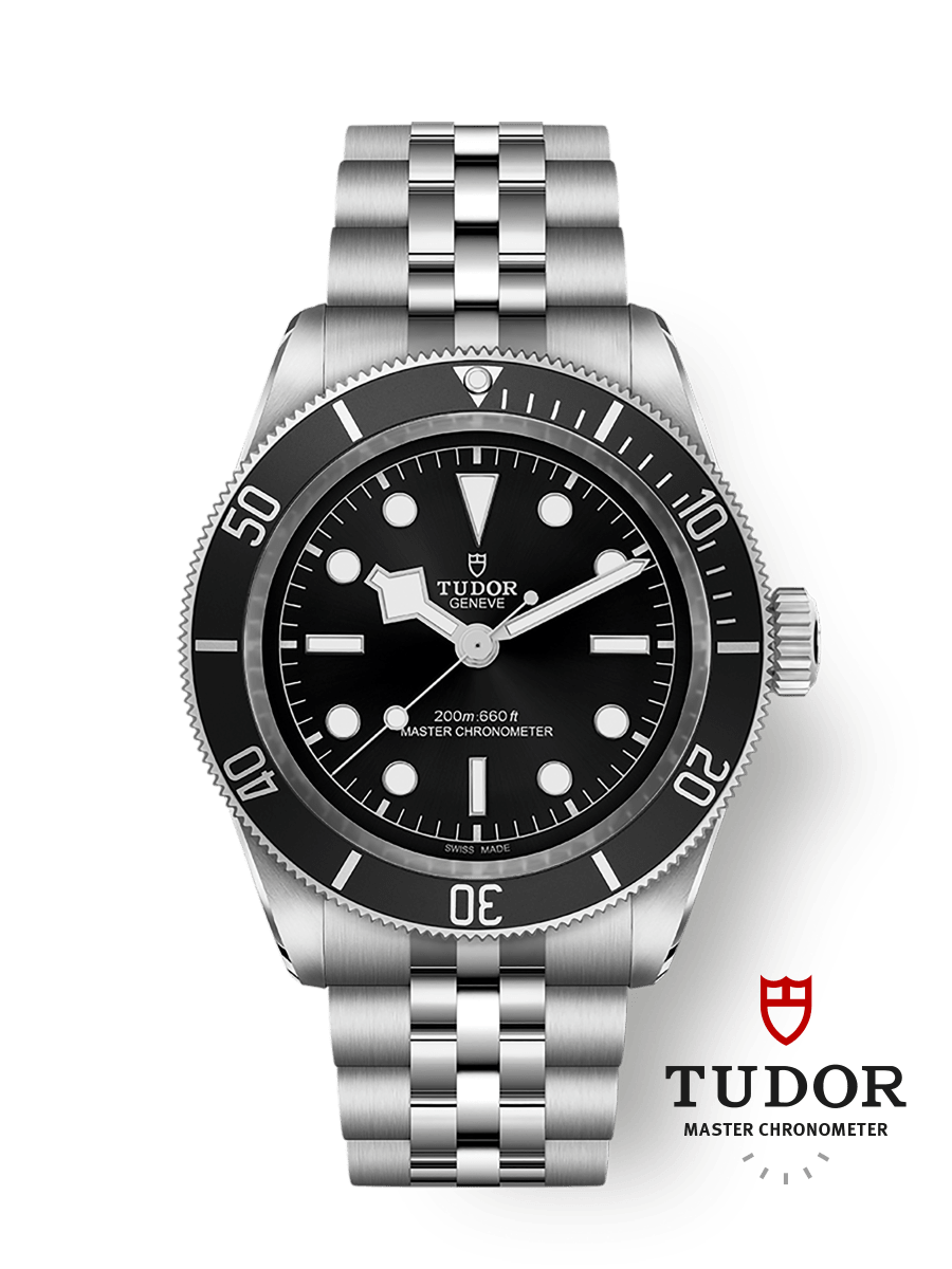 Tudor Black Bay Master Chronometer Stainless Steel - Black / Black / Jubilee — Ref. 7941A1A0NU