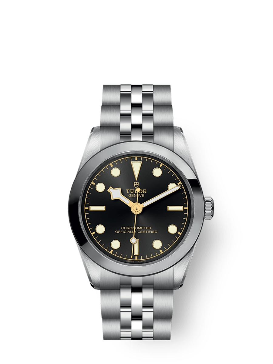 Tudor Black Bay 31 Stainless Steel / Black / Bracelet — Ref. 79600