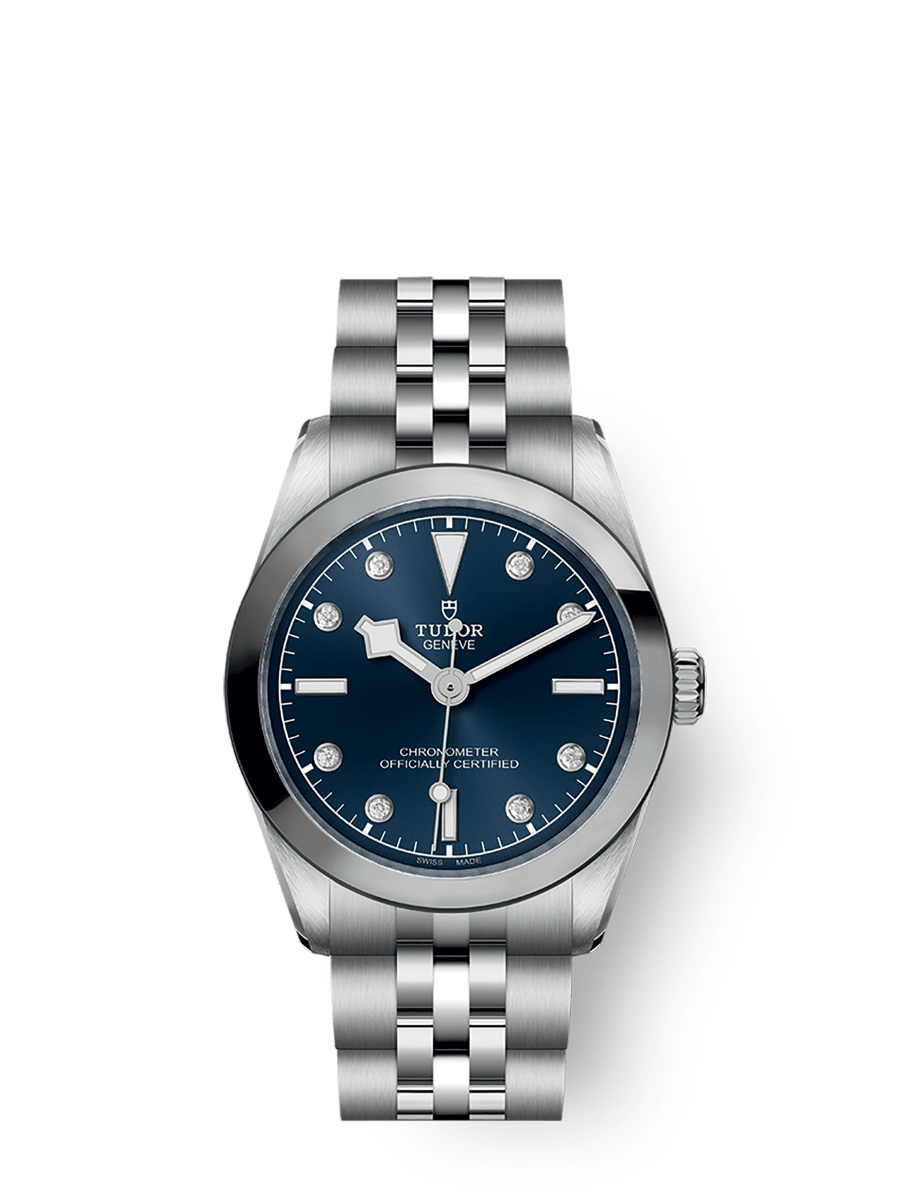 Tudor Black Bay 31 Stainless Steel / Blue - Diamond/ Bracelet — Ref. 79600